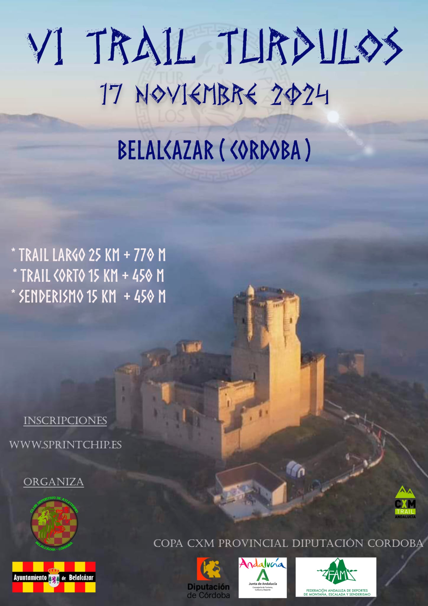 VI CXM TRAIL TÚRDULOS BELALCÁZAR 2024