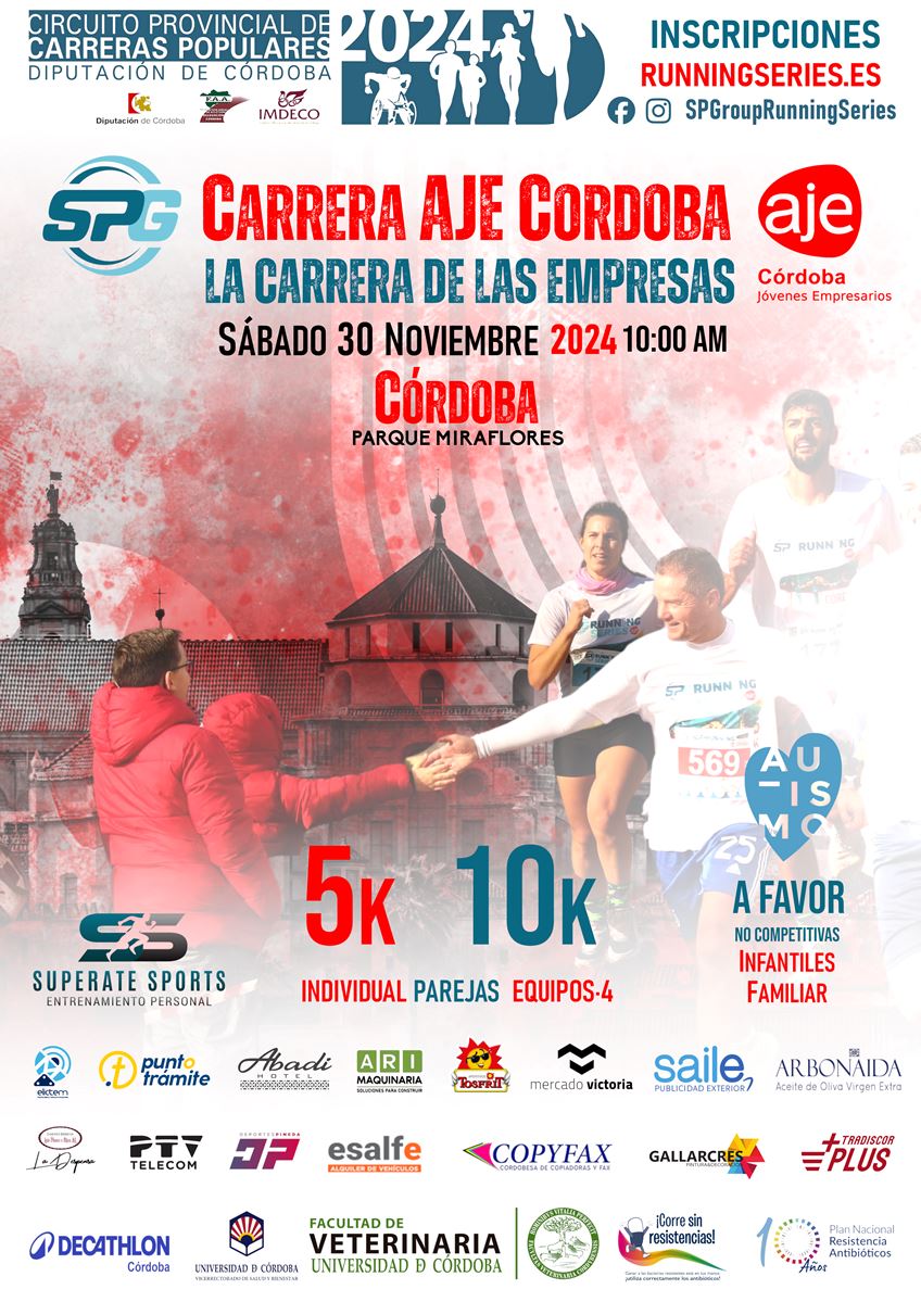 Carrera AJE Córdoba La carrera de las empresas